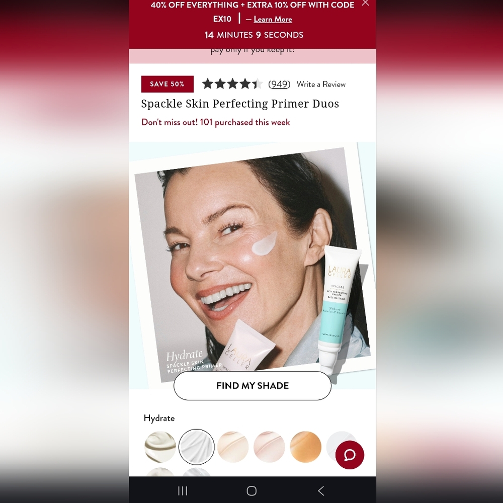 Laura Geller Spackle Hydrating Primer